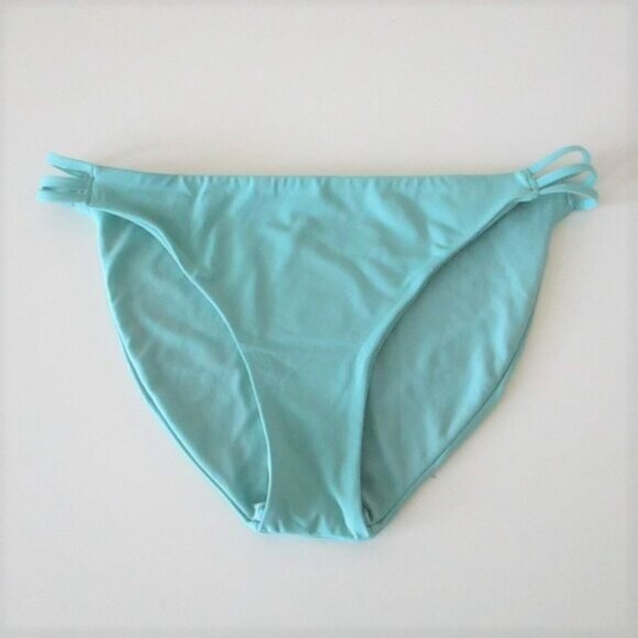 ROXY Bikini Bottom Strappy Sides Jade Medium - Picture 1 of 12